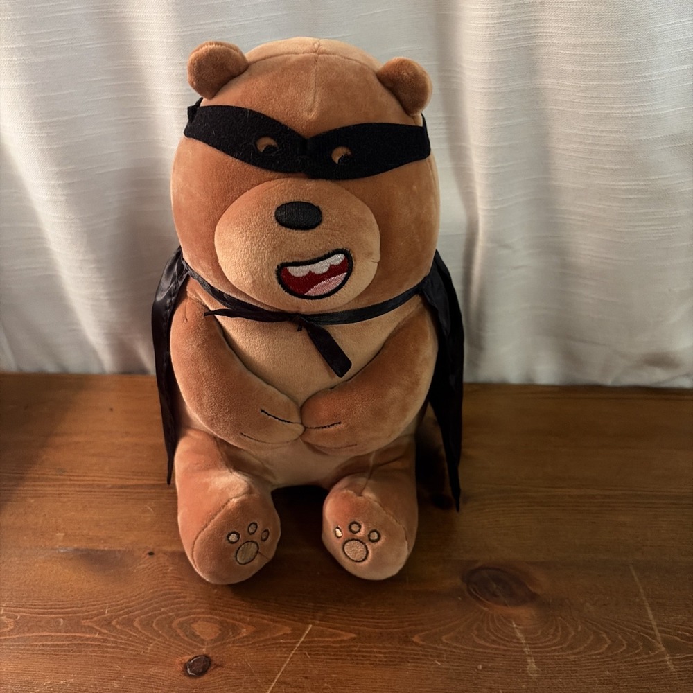 Cartoon Network Miniso We Bare Bears Grizzoroβ 11" Plush Discontinued